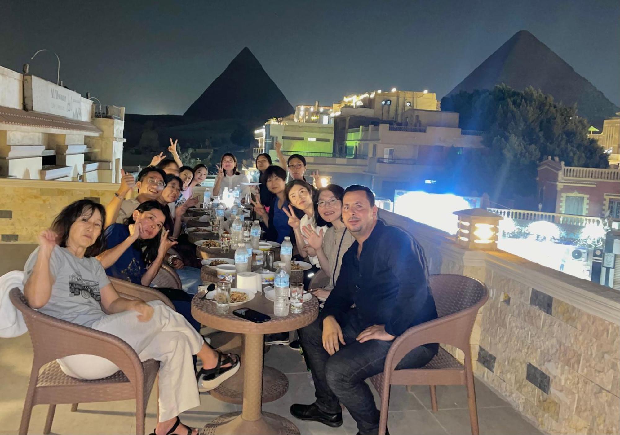 King Ali Pyramids View Inn Kafrat al Jabal Екстер'єр фото