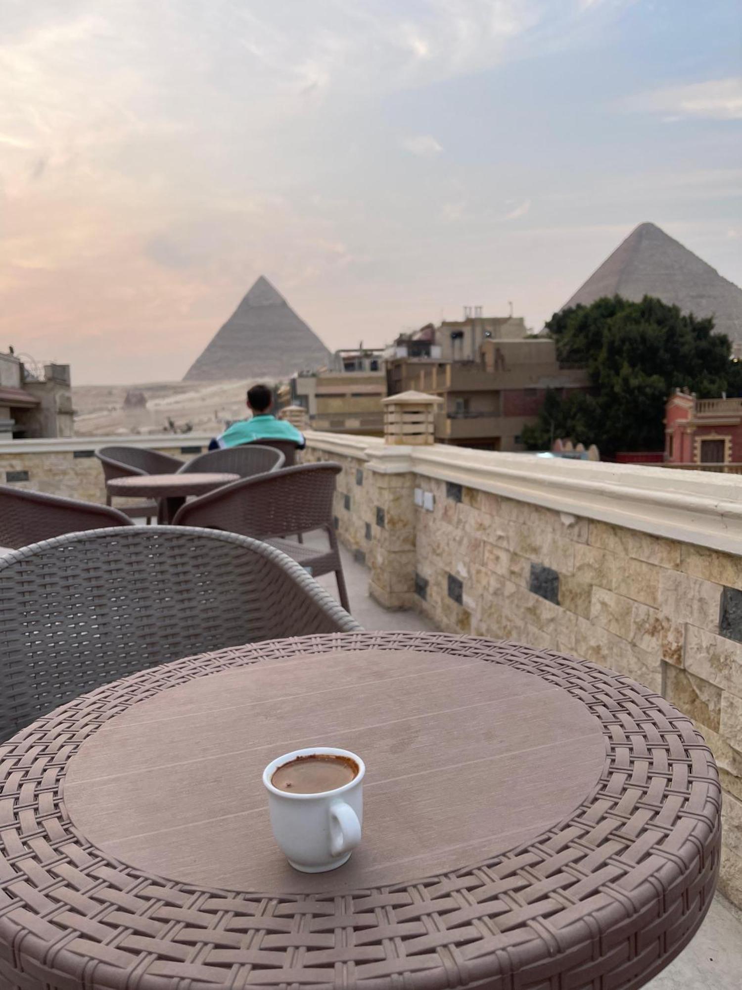 King Ali Pyramids View Inn Kafrat al Jabal Екстер'єр фото